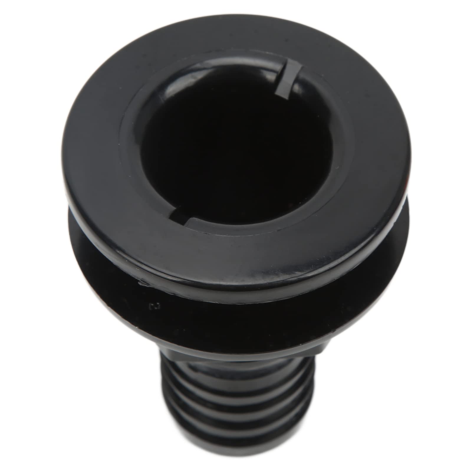 Jenngaoo Thru Hull Connector Fitting 1-1/2in Straight ABS Hose Connection for Boats Marine Accessories Replacement Parts