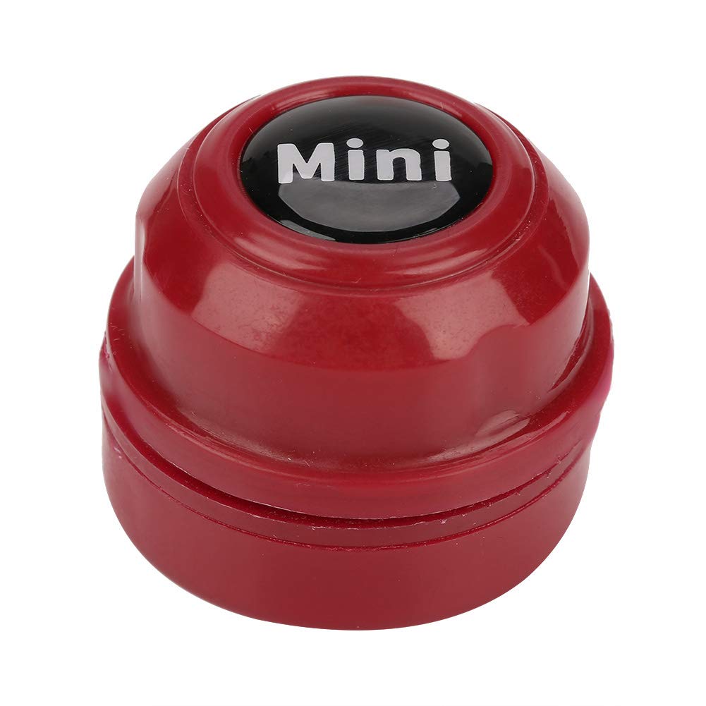 Aquarium Cleaner Fish Tank Glass Cleaner Mini Portable Plastic Magnet Fish Tank Brush Cleaning Tool (Red)