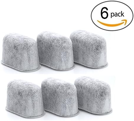 KEURIG Compatible Activated Charcoal Water Purification Filter Replacement by PureHQ - Universal Fit for Keurig and Breville Coffee Machines - Pure and Refresh Taste (6 PACK)