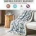 Sherpa Fleece Blanket,Super Soft Blanket Fuzzy Extra Warm Blanket,Reversible Twin Size Blanket for Bed Couch Sofa,Ultra Luxurious Bed Blanket Plush Bed Blankets,Premium Cozy Bedding Blanket