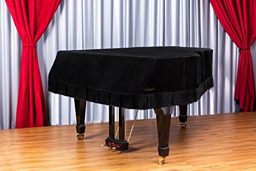 Clairevoire Grandeur: Premium Velvet Grand Piano Cover | Handcrafted | Luxury-grade Velvet | Anti-scratch/blemish/dust | Gentle Climate Protection | For Bรถsendorfer Model 225