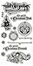 Graphic 45 Christmas Carol 2 Cling Stamps