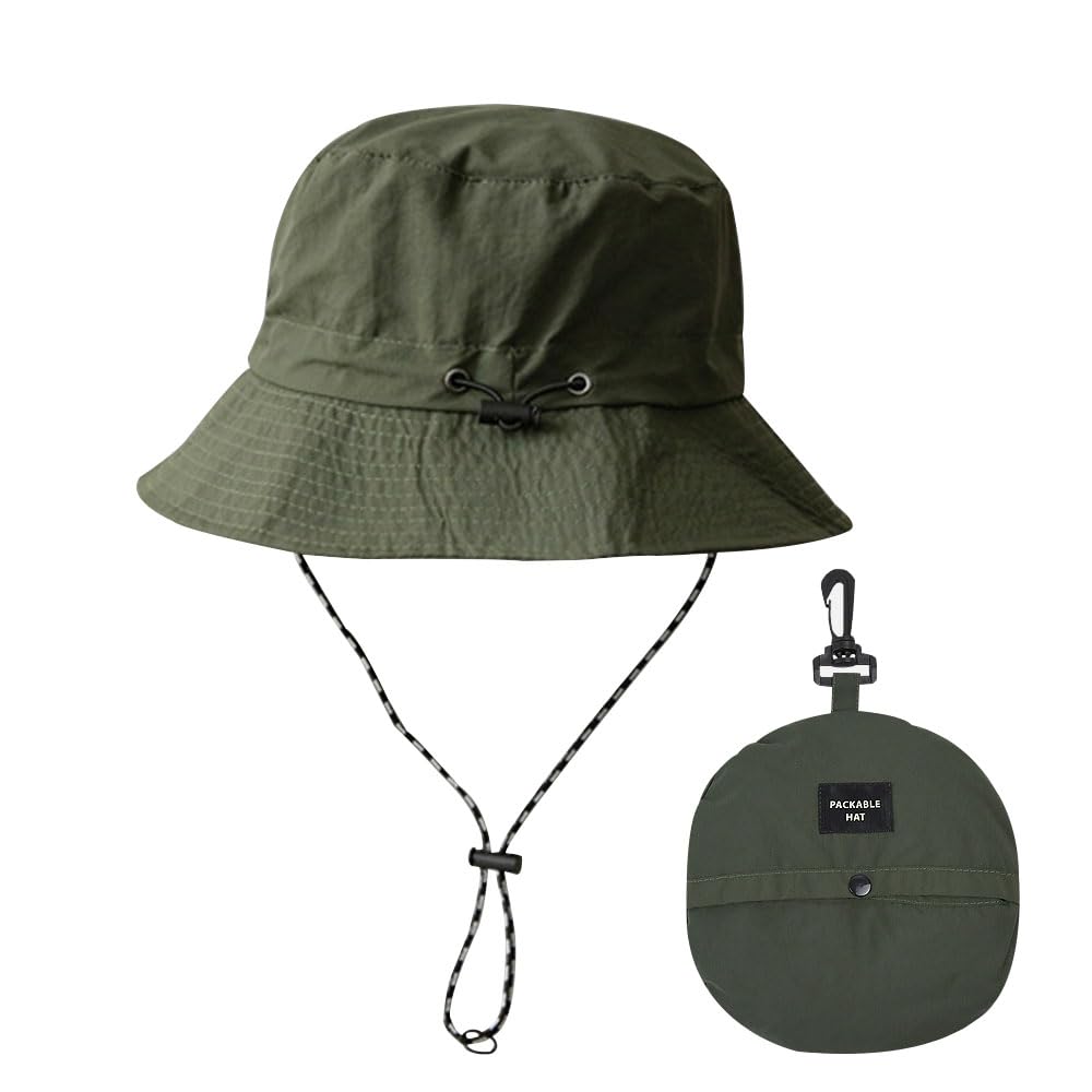 Bucket Hat for Men Women Sun Protection Rain Hats Waterproof  display picture 2
