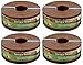 Master Mark Plastics 95340 Terrace Board Landscape Edging Coil, 5-inch x 40-Foot, Brown (Pack of 4)