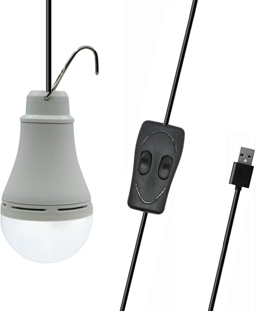 Amazon Co Jp Usb 電球led テント ライト 明るい Ledランタン Usb 停電対策 車中泊ライト キャンプライト 作業照明 調色可能 電球色 昼光色 昼白色 Usb給電 灯 6w Diy 工具 ガーデン