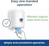 Phoenix Wall Mounted Centerfeed Dispenser White Tissue Blue Roll Holder view 4