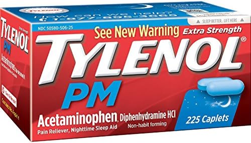 Tylenol PM Extra Strength Caplets, Special 2 Pack ( 450 Count Total )