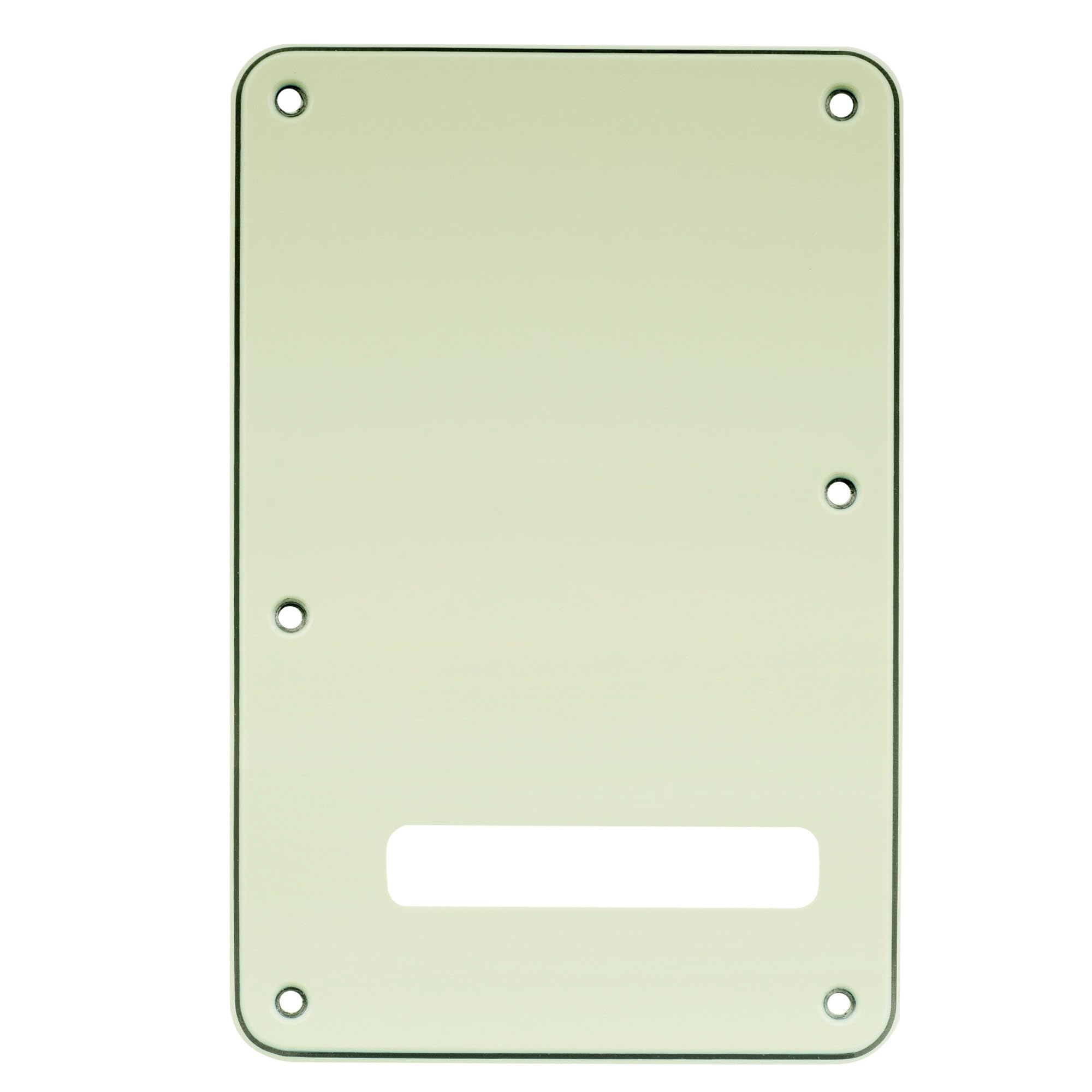 Musiclily Guitar Strat Back Plate for Fender USA/Mexican Standard Stratocaster Modern Style, 3Ply Mint Green โ image 1