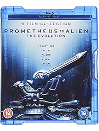 Prometheus to Alien: The Evolution (Alien / Aliens / Alien³ / Alien Resurrection / Prometheus) [Blu-ray]