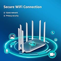 Gigabit WiFi Router, Dual Band Smart Wireless