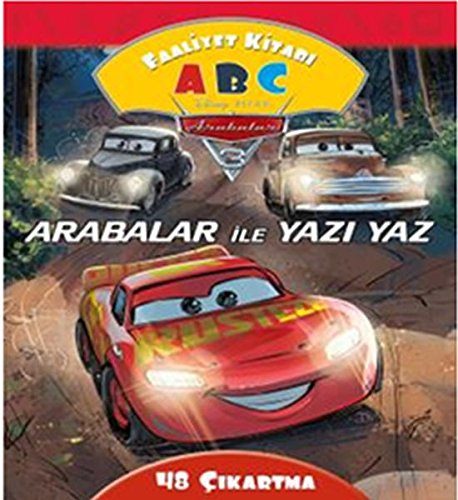 Arabalar Ile Yazi Yaz Faaliyet Kitabi Disney Arabalar 3