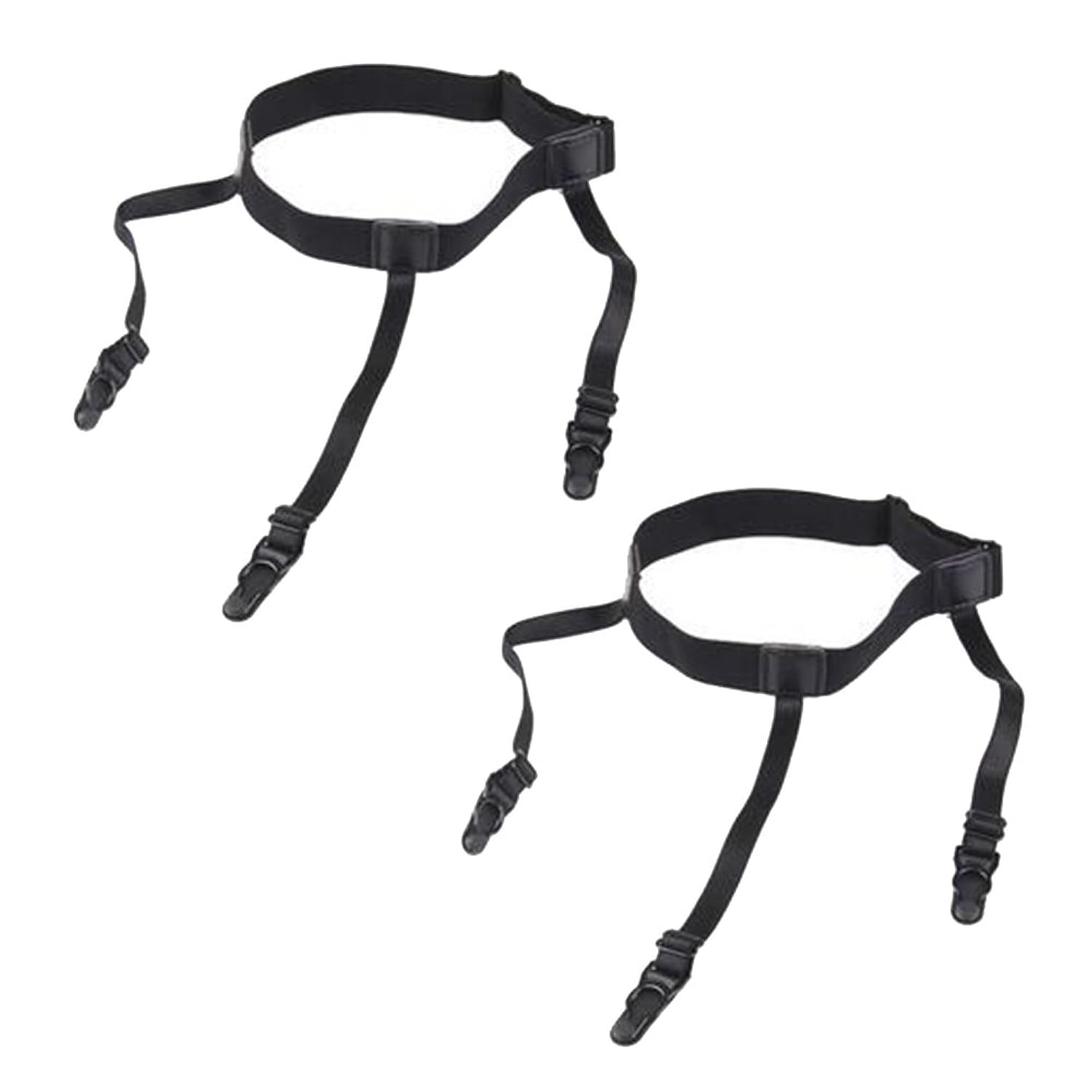 jelinda men's dress shirt stays leg thigh suspender garters