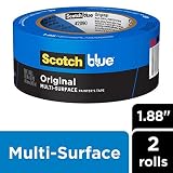 ScotchBlue Original Multi-Surface Painter's Tape,&nbsp; 1.88 inch x 60 yard, 2 Rolls