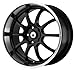 Konig Lightning Gloss Black Wheel with Machined Lip (14x6