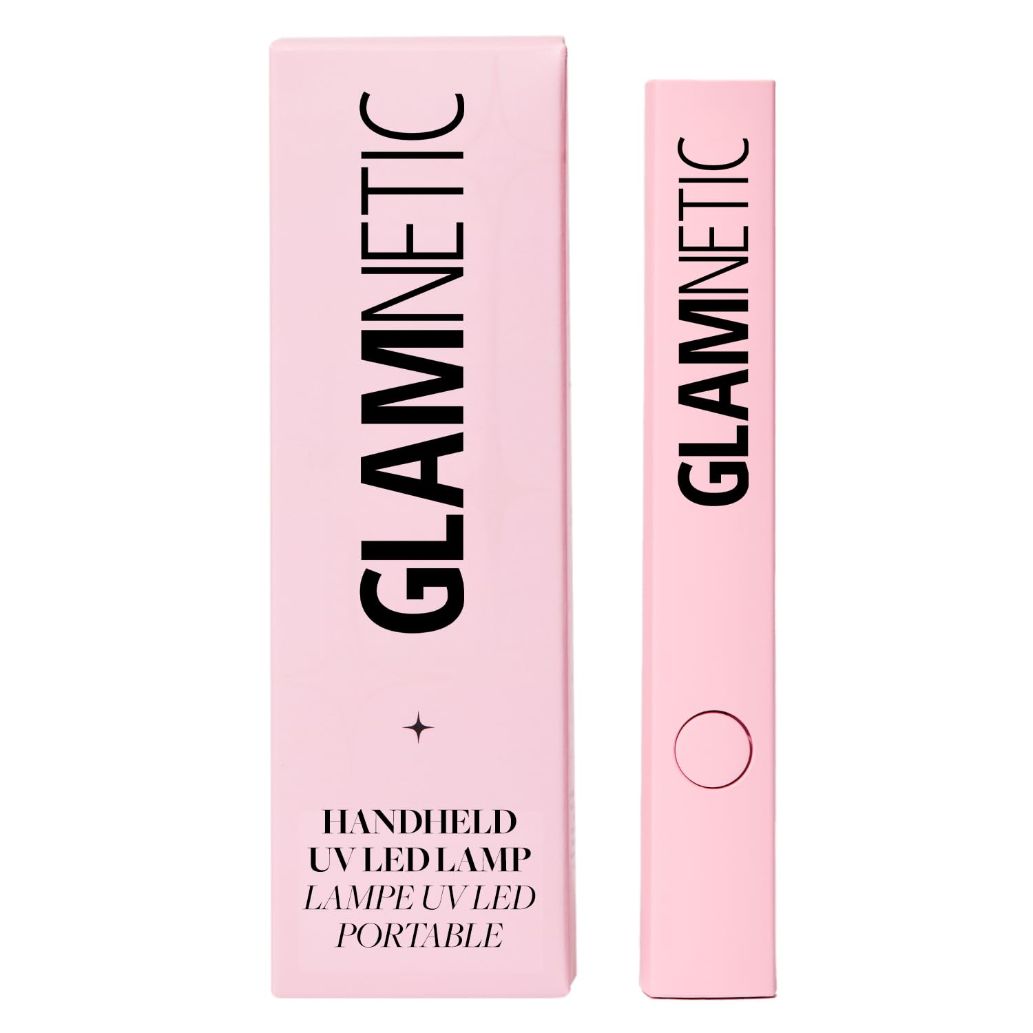 Photo 1 of Glamnetic Handheld UV LED Lamp | Compact, Travel-Fiendly Curing Lamp for Nails | Lightweight & Easy to Use | USB Compatible