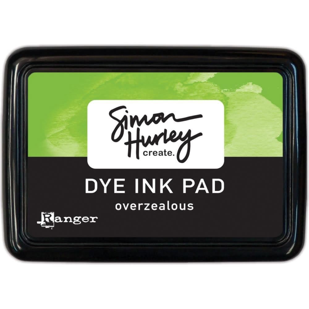 Ranger Simon Hurley Create. Dye Ink Pads Overzealous, 2.75 x 3.75