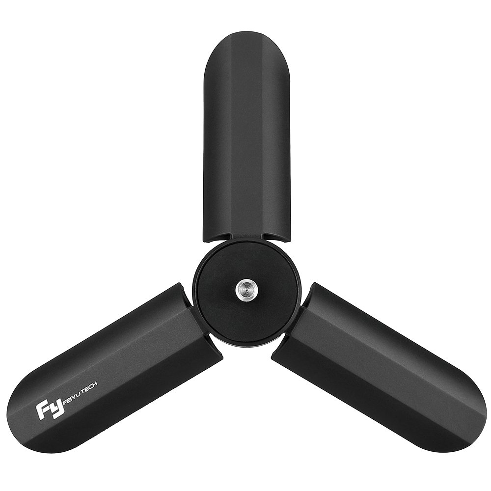 Feiyu Mini Trépied Support pour Selfie Bâton Stabilisateur Monopode sur Cellulaire DSLR Caméras, Trépied Portable Pliant Bureau Support pour FeiyuTech WG G360 G4 SPG Série Vimble