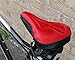 Zacro Gel Bike Seat Cover- Extra Soft Gel Bicycle Seat - Bike Saddle Cushion with Water&Dust Resistant Cover