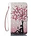 Firefish iPhone 7 Plus Case,iPhone 8 Plus Case,PU Leather Shock Absorbent Case with Inner Rubber Bumper Protective Cover Fashion Kickstand Flip Folio Book Case Cover for Apple iPhone 7 Plus-Tree