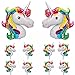 Unicorn Balloons（10pcs ），Unicorn Balloon Birthday Decoration Set - Unicorn Party Supplies - 2 Pcs 43 inch and 8 Pcs 16 inch Unicorn Party Supplies for Birthday Party