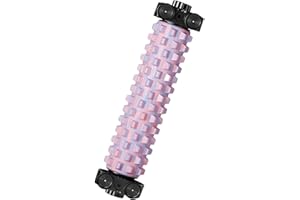 Foam Roller - Suction Cup Back Rolling Massage Equipment | Body Exercise Roller Foam with Stand | for Home Gym Yoga Pilates F