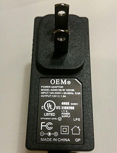 12V 1A Oem Ads0128W 120100 Power Supply Adapter