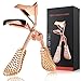 Eyelash Curler, VITI 180° Wide Opening Spring Loaded Lash Curler with Refill Pads Replacement for Curled Lashes, Dramatically Curled Eyelashes & Lash Line - Rose Gold