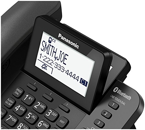 Panasonic KX-TGF383M DECT 6.0 Plus Corded / Cordless 3-Handset Landline Telephone System (Certified Refurbished)