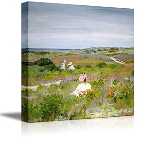 Landscape: Shinnecock Long Island by William Merritt Chase...