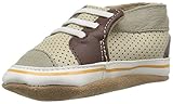 Robeez Boys' Soft Soles Slip-on, Taupe, 12-18 Months M US Infant