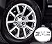 Accarparts Chrome Wheel Center Hub Caps for GMC Denali Sierra Yukon 83MM 3.25 inch(Sliver)