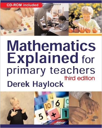 Amazon Com Mathematics Explained For Primary Teachers 8601200540215 Haylock Derek Books