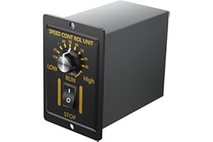 BEMONOC AC Electric Motor Speed Controller 110V 120W for AC Gear Motor Controller