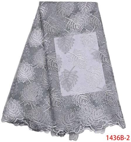 HEEGNPD African Lace Fabric Embroidered Nigerian Laces Fabric French Tulle Lace Fabric For Women Dress