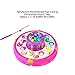 Fishing Toy,TOWERPRO Fish Game Electric Rotating Magnetic Fishing Gaming for Parent Child Interaction Imagination (Double Layer)