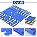 v1 tshirt folding board t shirt folder clothes flip fold plastic flipfold laundry room organizer 23x27.5inch light blue