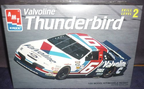 AMT ERTL Valvoline THUNDERBIRD 8189 Skill Level 2 1/25 Model Kit Car