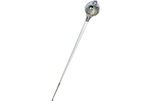 Amazing Mace, American Maces, Drum Major Maces (White) (53")