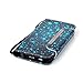 Galaxy S6 Case, Kickstand Card Slots Cash Holder Dual Layer Impact Resistant Case Cover with Wrist Strap Magnetic Snap Closure for Samsung Galaxy S6- Starry