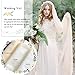 Fdesigner Wedding Chapel Veil Bride Long Cathedral Veils 118' Bridal Headpieces Soft Veil 2T with Comb (Champagne)
