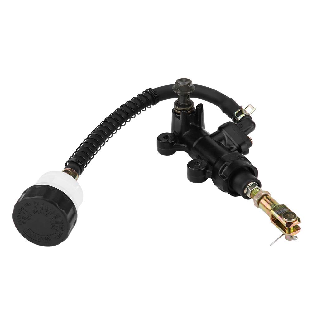 Kimiss Motorcycle Brake Master Cylinder,Aluminium Alloy Rear Pump Hydraulic Brake Master Cylinder for GSXR 600 750 1000 1300//motorcycle rear brake master cylinder