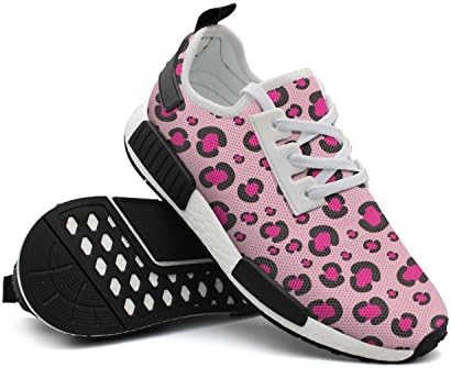kdteq Pretty Women Snow Leopard Print Colorful Top Unique Running Shoes