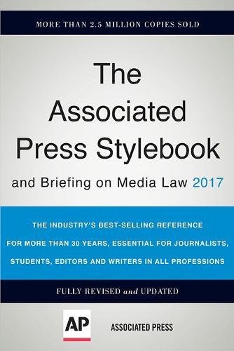 The Associated Press Stylebook 2017, by The Associated Press