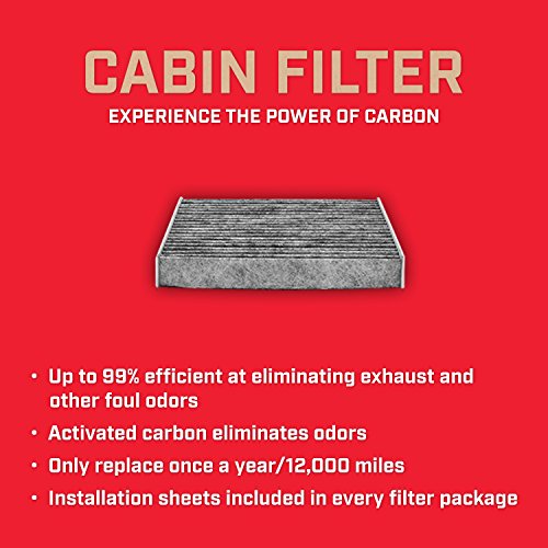 Champion Ccf1848 Activated Carbon Replacement Cabin Air Filter