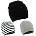 FUNOC 3PCS of Toddler Infant Kids Children Soft Cute Lovely Knit Hat Beanies Cap