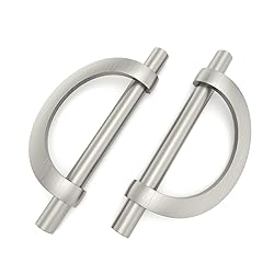 homdiy 12 Pack Brushed Nickel Cabinet Pulls