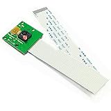 JZK Raspberry Pi Camera Module cámara Interfaz CSI 5 Millones píxeles Cable Suave 15 cm para Raspberry Pi 3b, Pi 2, Pi 1