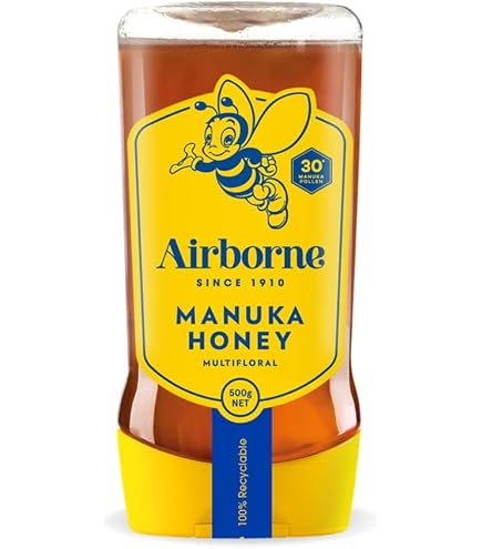 Amazon.com: Airborne Honey Raw Manuka Multifloral Honey MGO 30+