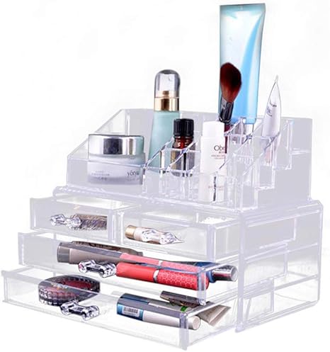 Amazon Com Cnniuha Home Saving Space Desktop Makeup Drawer