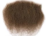 MakupArtist Big Bush Brunette Human Hair Merkin Unisex Pubic Toupee